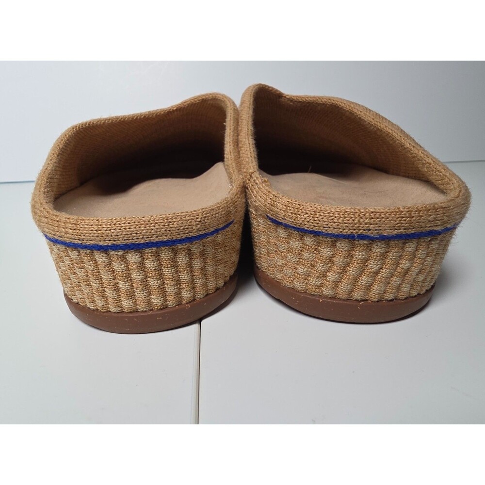 Rothy's The Hemp Casual Clog Women's Size 8 Flax Tan Slip-on No Box - Picture 5 of 8